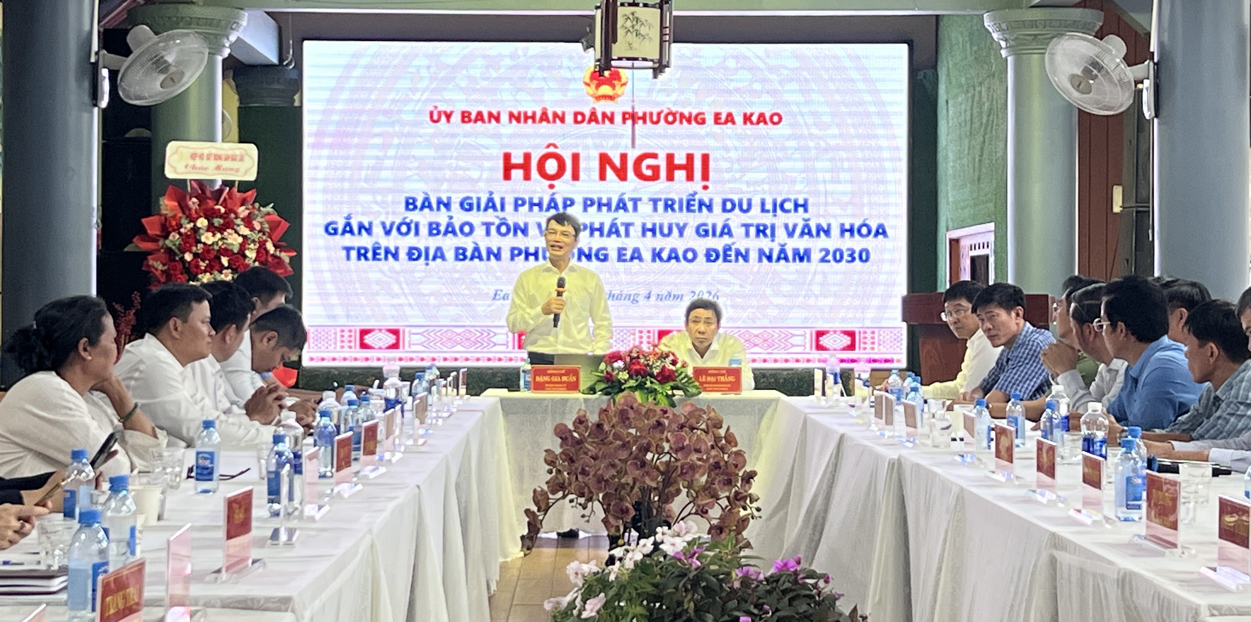 Bàn giải pháp phát triển du lịch gắn với bảo tồn và phát huy giá trị văn hóa trên địa bàn phường Ea Kao đến năm 2030