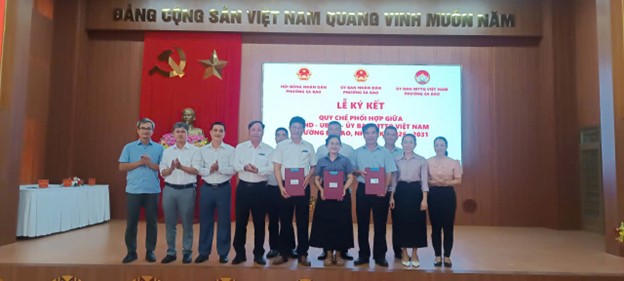 PHƯỜNG EA KAO TỔ CHỨC HỘI NGHỊ KÝ KẾT QUY CHẾ PHỐI HỢP CÔNG TÁC, NHIỆM KỲ 2026 - 2031