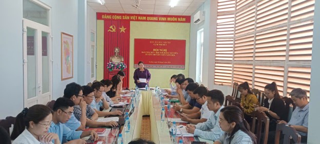 Hội nghị Ban Tổ chức Hội thi Báo cáo viên, tuyên truyền viên giỏi cấp tỉnh năm 2026 - Cụm thi số 1