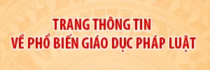 Tuyên truyền phổ biến giáo dục pháp luật