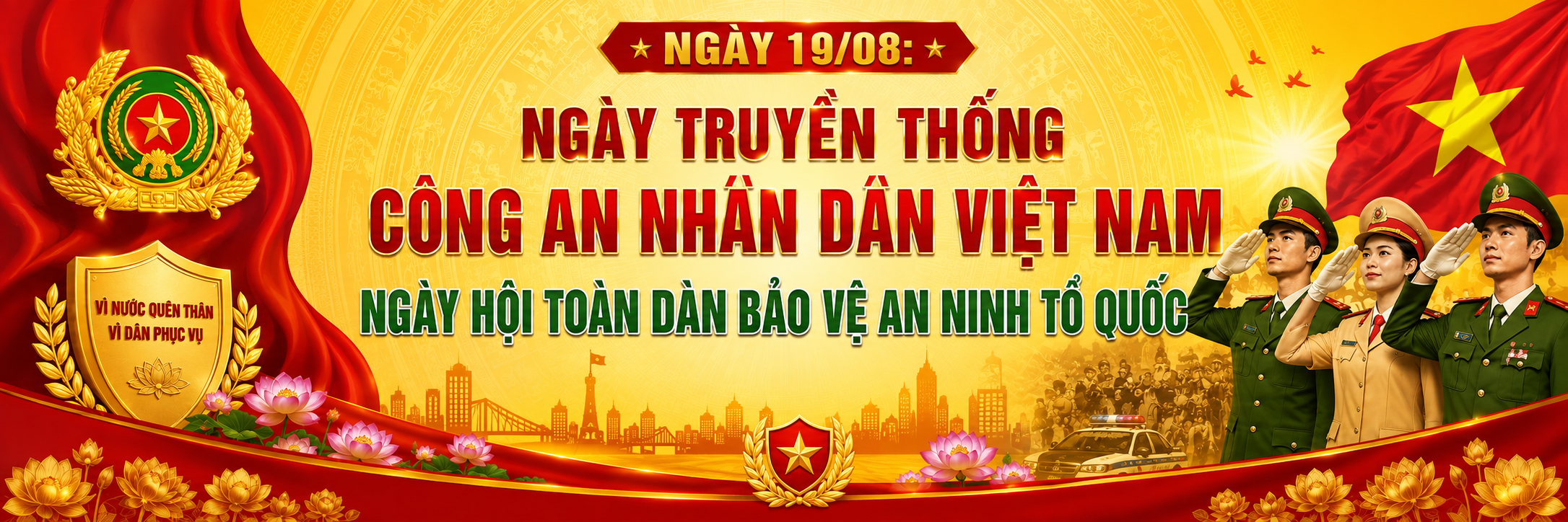 NGÀY TRUYỀN THỐNG CÔNG AN NHÂN DÂN