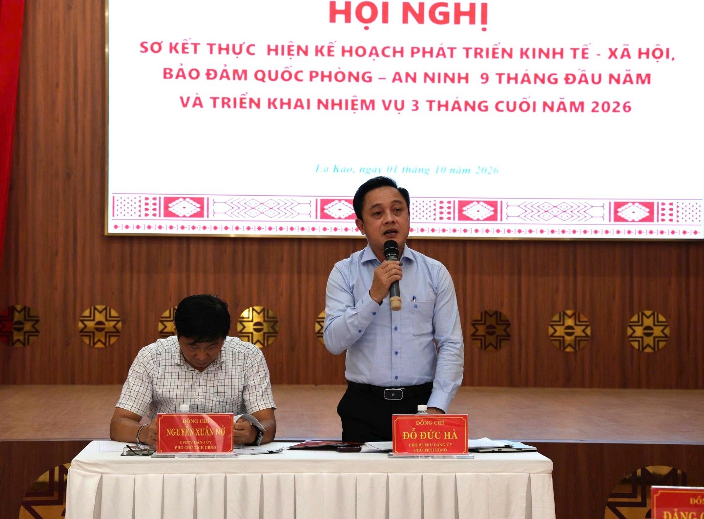 PHƯỜNG EA KAO SƠ KẾT NHIỆM VỤ 9 THÁNG, QUYẾT TÂM TĂNG TỐC TRONG QUÝ IV NĂM 2026