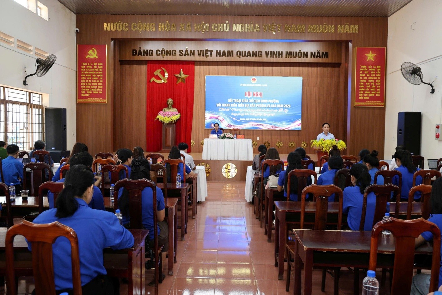 PHƯỜNG EA KAO ĐỐI THOẠI VỚI THANH NIÊN: LẮNG NGHE, ĐỒNG HÀNH, THÚC ĐẨY KHỞI NGHIỆP, LẬP NGHIỆP