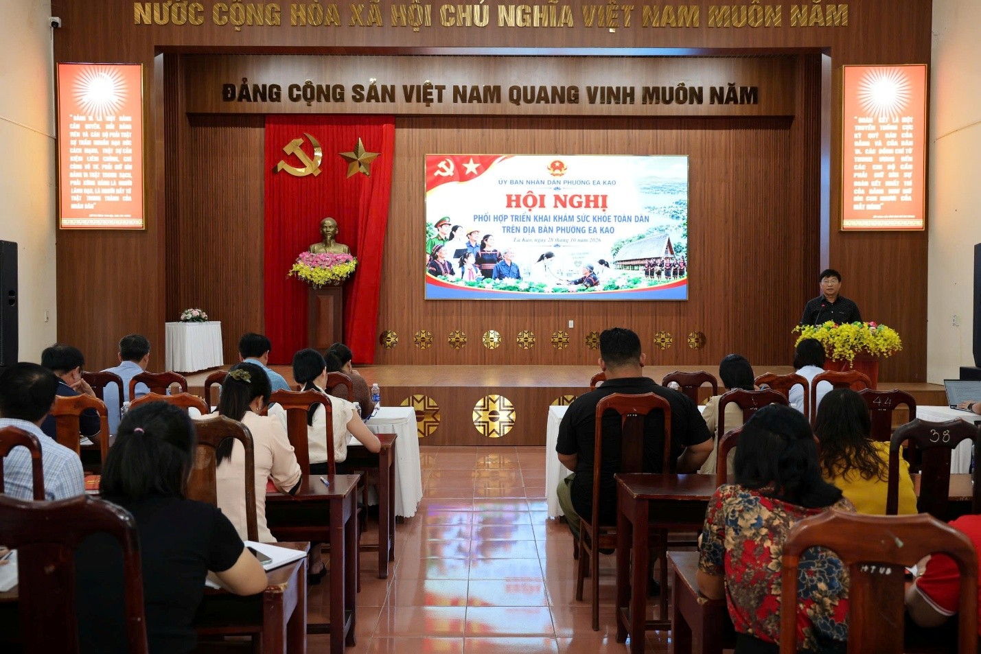 PHƯỜNG EA KAO TĂNG CƯỜNG PHỐI HỢP NHẰM ĐẨY NHANH TIẾN ĐỘ KHÁM SỨC KHỎE TOÀN DÂN NĂM 2026