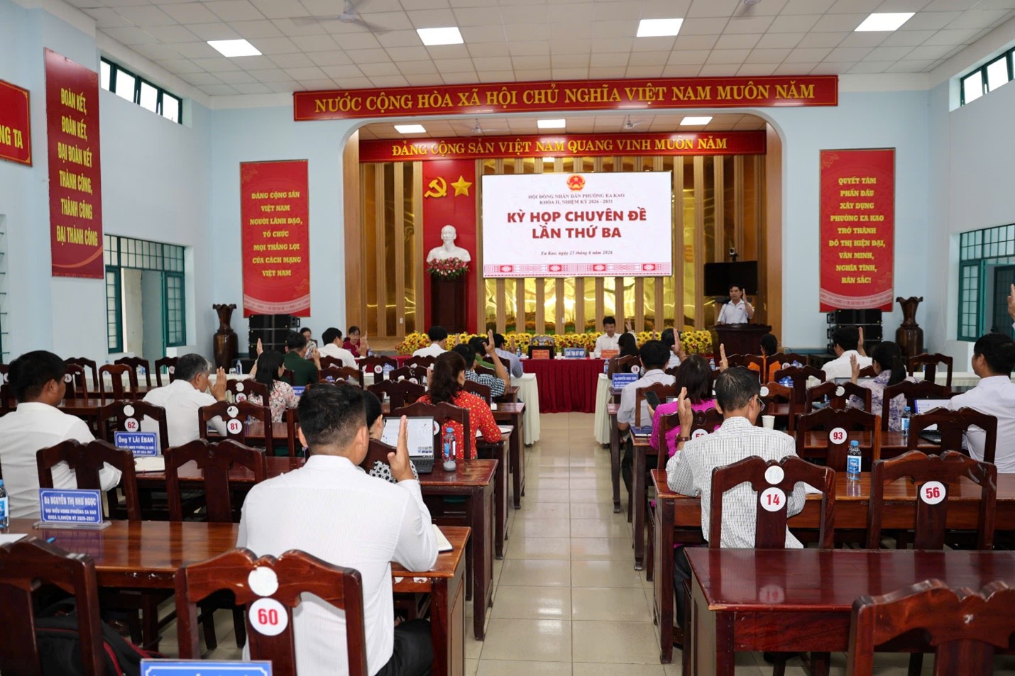 PHƯỜNG EA KAO SẮP XẾP LẠI BUÔN, TỔ DÂN PHỐ TỪ NGÀY 01/7/2026